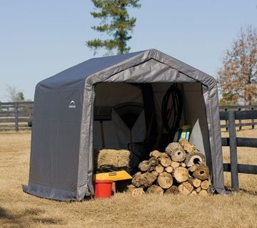 Garaža/spremište 9 m² - 2,97 x 3,05 x 2,49 m - SIVA - cover