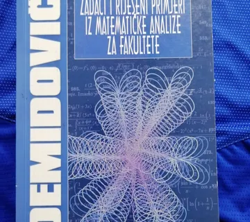 Demidovič – Zadaci i riješeni primjeri iz matematičke analize - cover