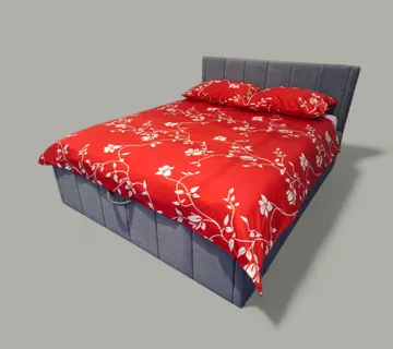 Posteljina 200×200 ”Crveni saten” - cover