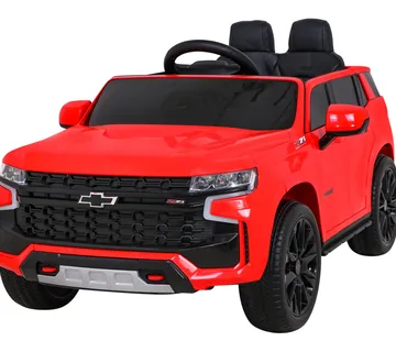 Licencirani auto na akumulator  Chevrolet Tahoe - crveni - cover
