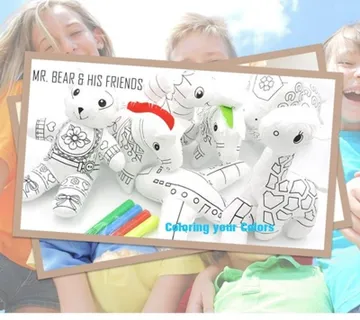 3D eduaktivna dječja igračka za oslikavanje - cover