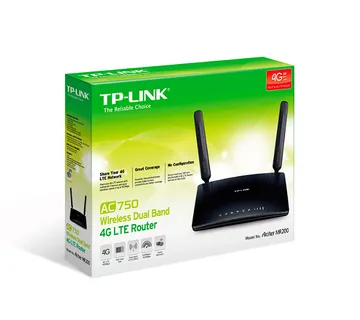 TP-Link Archer MR200, 4G LTE router, SIM - cover