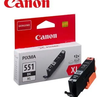 Tinta CANON CLI-551 XL Black - cover