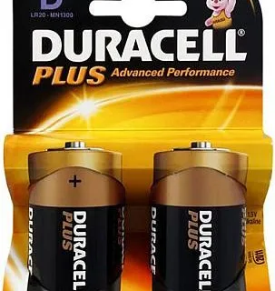 Baterija DURACELL D Plus 2/1 - cover