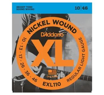 Žice Za Gitaru El.D'Addario Exl110 10-46 - cover