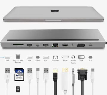 Asonic USB Tip C, 11u1,HDMI/VGA/SD/RJ45/U3 - cover