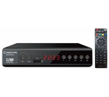 TV tuner MANTA DVBT025PRO, DVB-T2 HEVC/H.265 - cover
