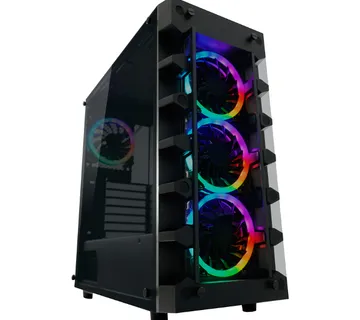 LC-Power 709B -Solar system, RGB, crno bez nap. - cover