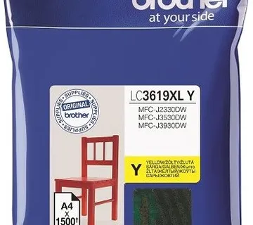 Tinta BROTHER LC-3619XL Yellow - cover