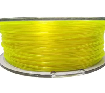 PET-G filament 1.75 mm, 1 kg, transparent yellow - cover