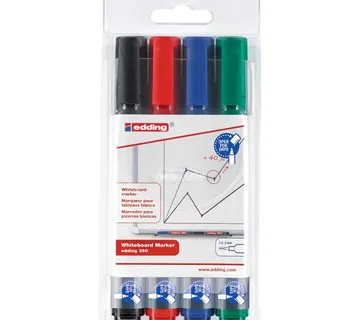 Marker za bijelu ploču 1,5-3mm Edding 360 okrugli vrh 4/1 - cover
