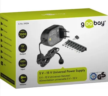 Univerzalni Adapter Dc 5-15V, 3A  59034 - cover