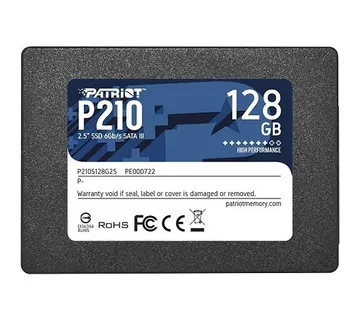Patriot SSD P210 R520/W430, 128GB, 7mm, 2.5" - cover