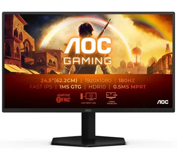 AOC 25G42E 24,5", HDMI, DP, 180Hz - cover
