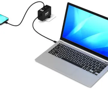 Port zidni punjač GaN 100W USB-C/A, international - cover