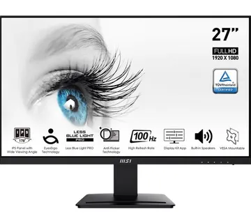 Mon 27 MSI PRO MP273A IPS 100Hz - cover