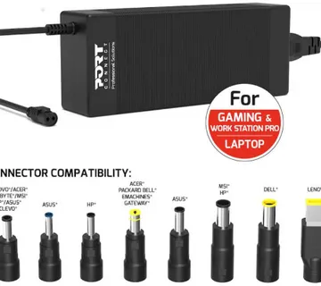 Port univerzalni punjač 250W EU za prijenosnik - cover