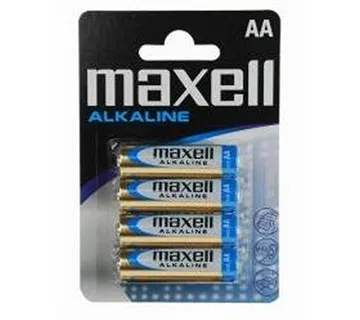 Maxell alkalne baterije LR-6/AA, 4 komada - cover