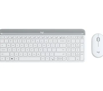 Tipkovnica LOGITECH MK470 Wireless Desktop (tipkovnica+miš) White - cover