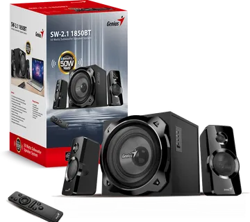Genius zvučnici SW-2.1 1850BT, 50W, Bluetooth - cover