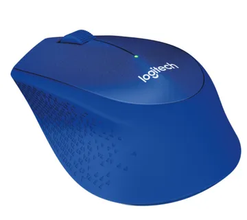 Miš LOGITECH M330 Wireless Silent Plus - Blue - cover