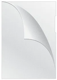 Fascikl pvc L A4 120mic Q-Connect 100/1 orange peel prozirni - cover