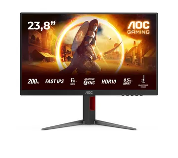 AOC 24G4HA 24", DP, 2xHDMI, HAS, 200Hz, zvuč. - cover