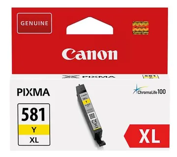 Tinta CANON CLI-581 XL Yellow - cover