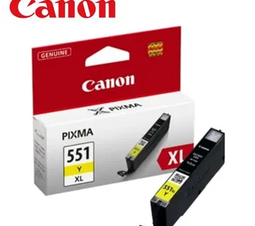 Tinta CANON CLI-551 XL Yellow - cover