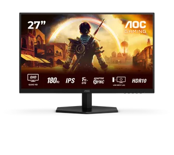 AOC Q27G42XE, 27'', QHD IPS, 180Hz, HDI, DP, zvuč - cover