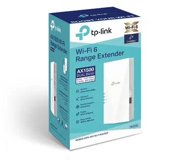 TP-Link RE500X,AX1500 Wi-Fi 6 Range Extender - cover