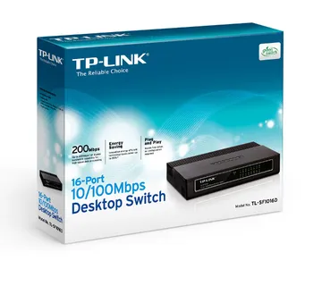 TP-Link TL-SF1016D,16-port 10/100 switch,plastično - cover