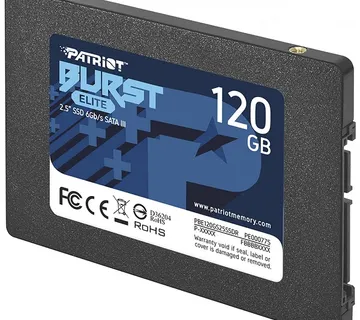 Patriot SSD Burst Elite R450/W320, 120GB, 7mm,2.5" - cover