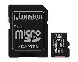 MEM SD MICRO 64GB Kingston Canvas Select Plus + Adapter SDCS3/64GB - cover