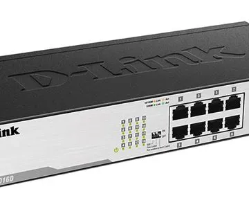 D-Link switch neupravljivi, DGS-1016D/E - cover