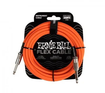 Kabel Instr. Ernie Ball 6421, 6m Orange - Karlovac