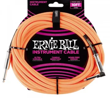 Kabel Instr. Ernie Ball 6079 Orange, 3M - Karlovac