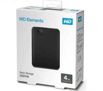 WD Elements 4TB Portable 2,5", USB 3.0 - cover