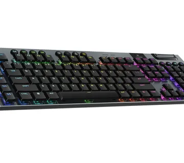 Logitech G915 X LIGHTSPEED, bež. tipkovnica, crna - cover