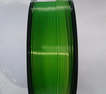Silk PLA filament 1.75 mm, 1 kg, red/yellow/green - cover
