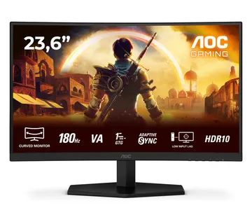AOC C24G42E 23,8", 2xHDMI, DP, 180Hz, zvuč. - cover