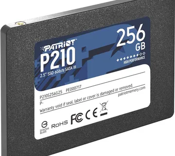 SSD 256GB PATRIOT P210, SATA 2.5" 7mm - cover