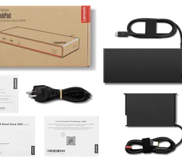 ThinkPad USB4 Smart Dock 5500 - 135W EU - cover