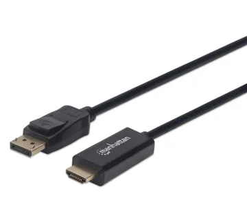 Manhattan kabel DisplayPort to HDMI M/M,1080p,1.8m - cover