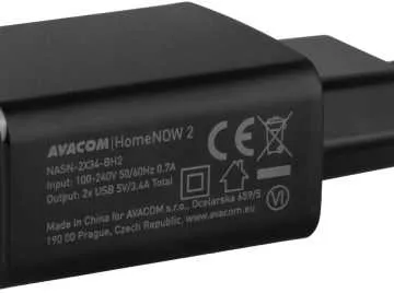 Avacom HomeNOW 2 USB punjač 5V 3,4A 17W 2x USB-A - cover