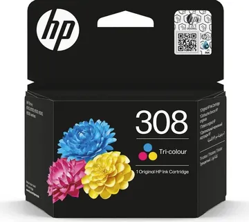 Tinta HP 7FP20UE Tri-color No.308 (MMG) - cover