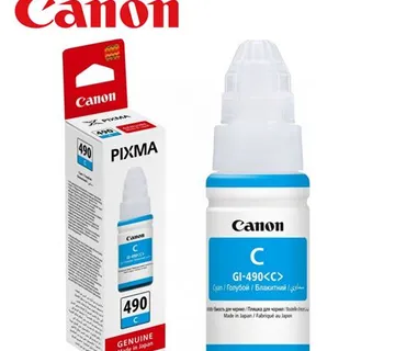 Tinta CANON GI-490C Cyan - cover
