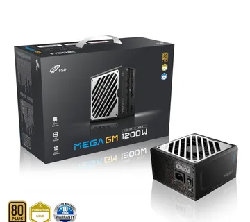 FSP MEGA 1200W, ATX 3.1 80+ Gold, modularno - cover
