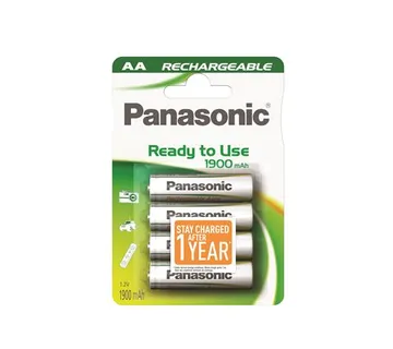 PANASONIC baterije HHR-3MVE/4BC, 1900mAh, punj. Ready to use - cover