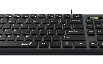 Genius SlimStar 126, tipkovnica, USB, crna - cover